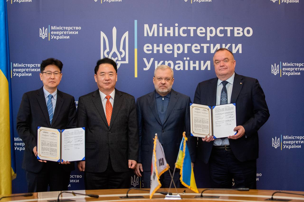 URF congratulates the signing of an agreement on cooperation in the construction of nuclear power plants between Ukraine and South Korea