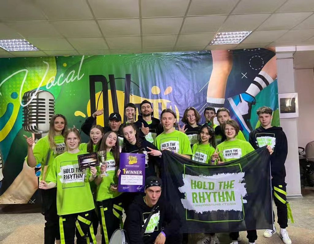 Foundation helps Hold The Rhythm team to represent Ukraine at the World Championship