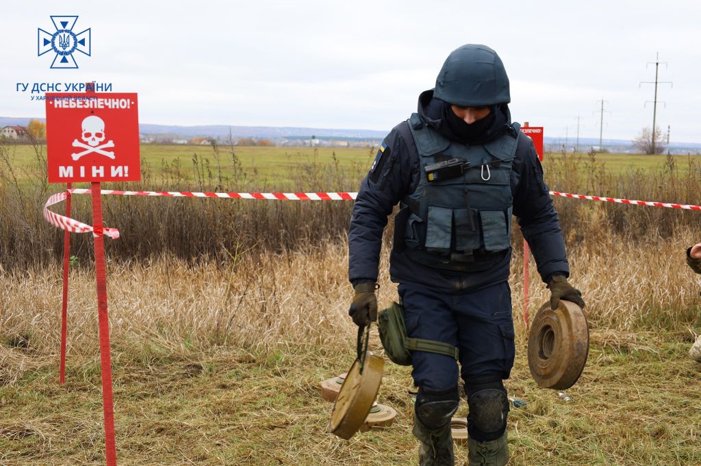 The United States has allocated 2 million for demining Ukraine